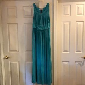 Beautiful turquoise maxi dress, size XL